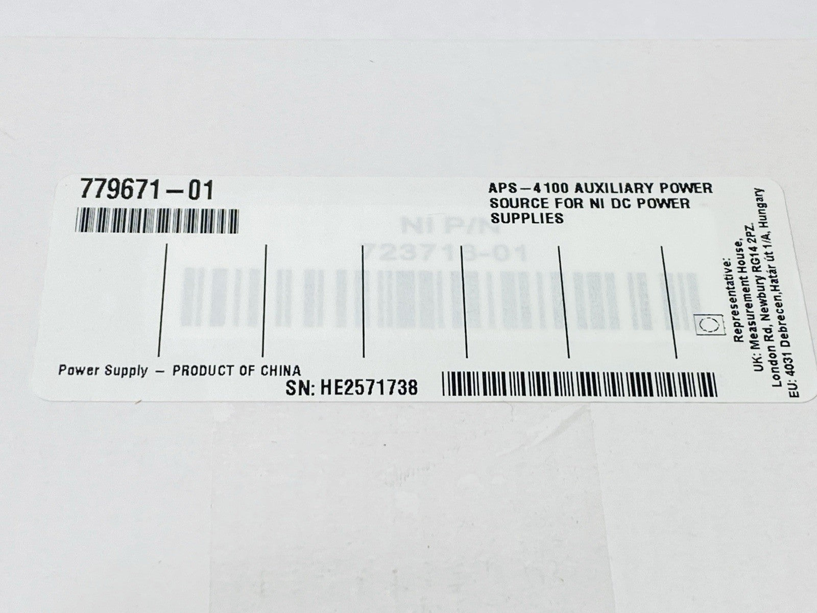 National Instrument 779647-11 PXI-4110 DC Power Supply Card APS-4100 - Maverick Industrial Sales