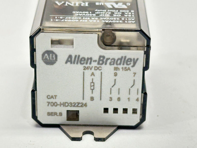 Allen Bradley 700-HD32Z24 Ser B Control Relay 15A 24VDC - Maverick Industrial Sales