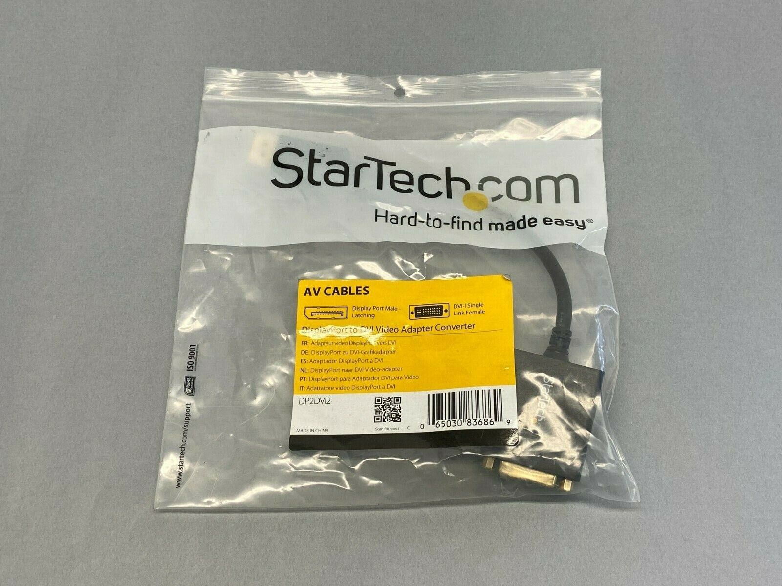 StarTech DPDVI2 DisplayPort to DVI Video Adapter Converter - Maverick Industrial Sales