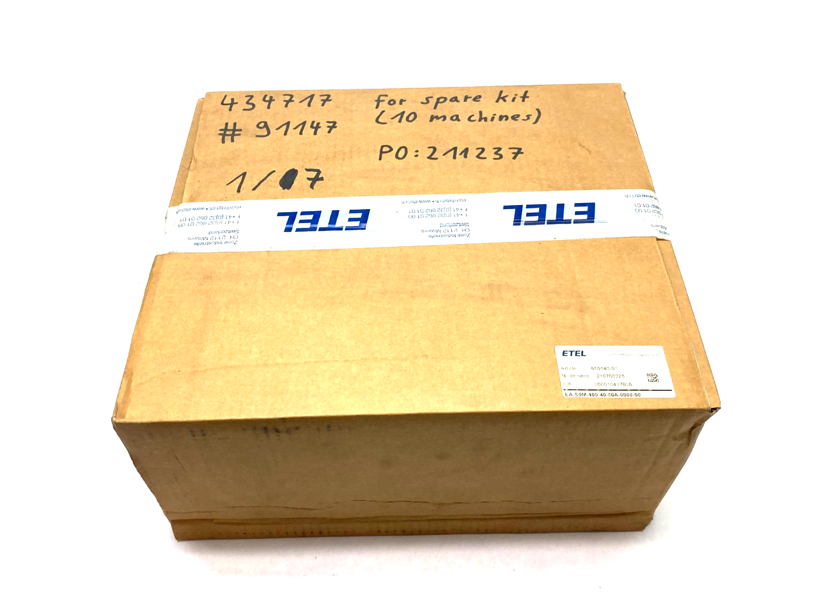 ETEL EA-S0M-400-40/80A-0000-00 AccurET Power Supply Module 650140-01 - Maverick Industrial Sales