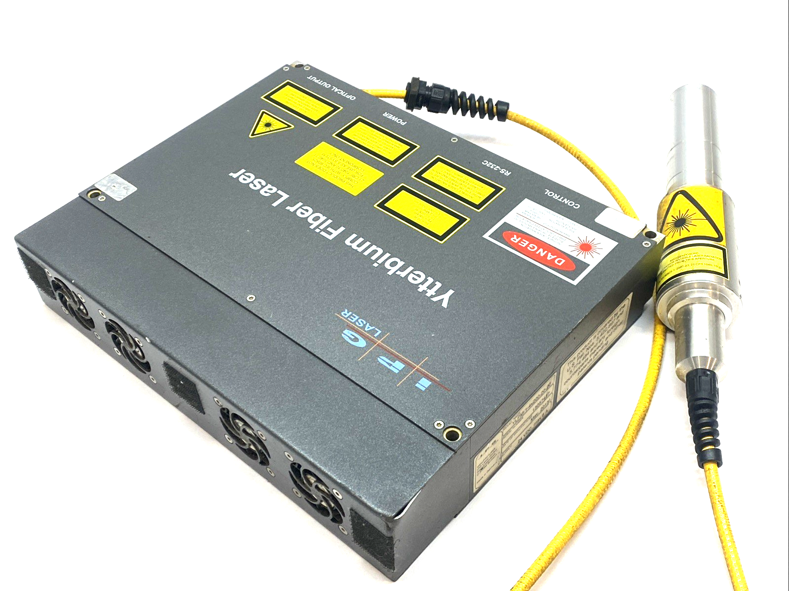 YLPM-1-4x200-20-20 | IPG 20W Pulsed Fiber Laser 1064nm - For parts or not working - Maverick Industrial Sales