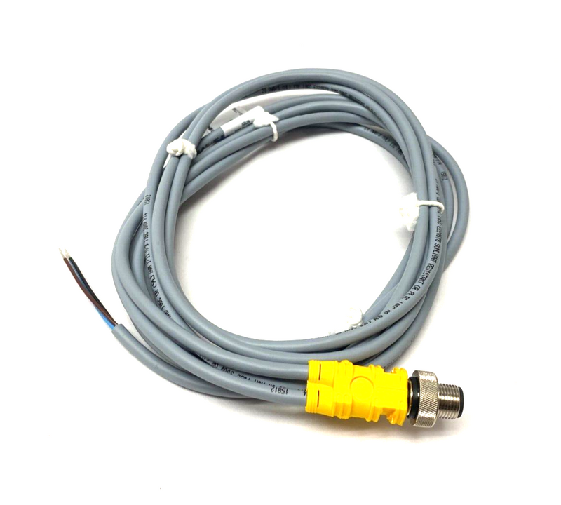 Turck VBRS 4.4-2/2 Splitter Junction Cordset M12 4-Pin to Dual Pigtail, U0117-02 - Maverick Industrial Sales