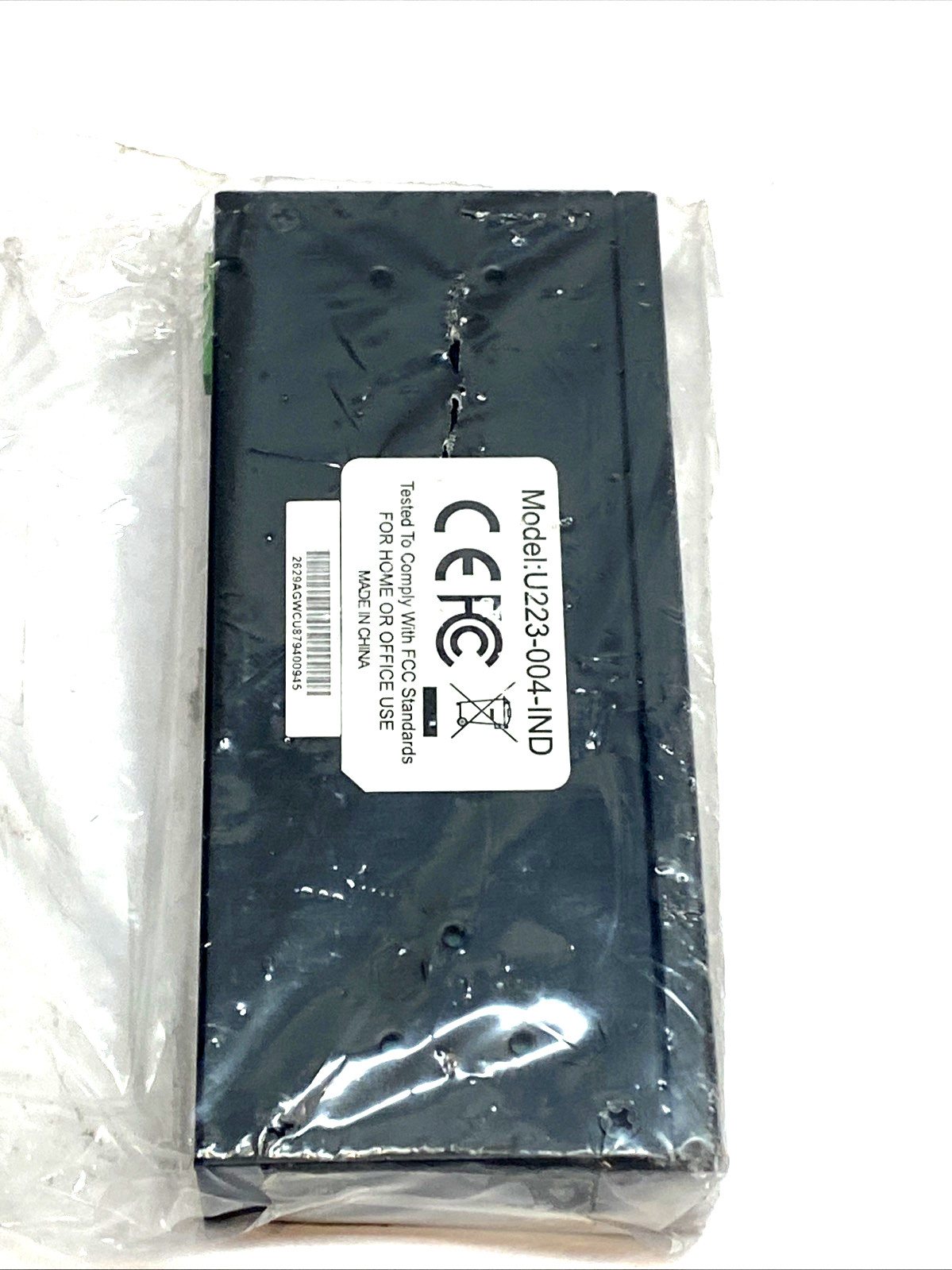 U223-004-IND | Tripp Lite 4-Port Industrial USB 2.0 Hub - New – Open box - Maverick Industrial Sales