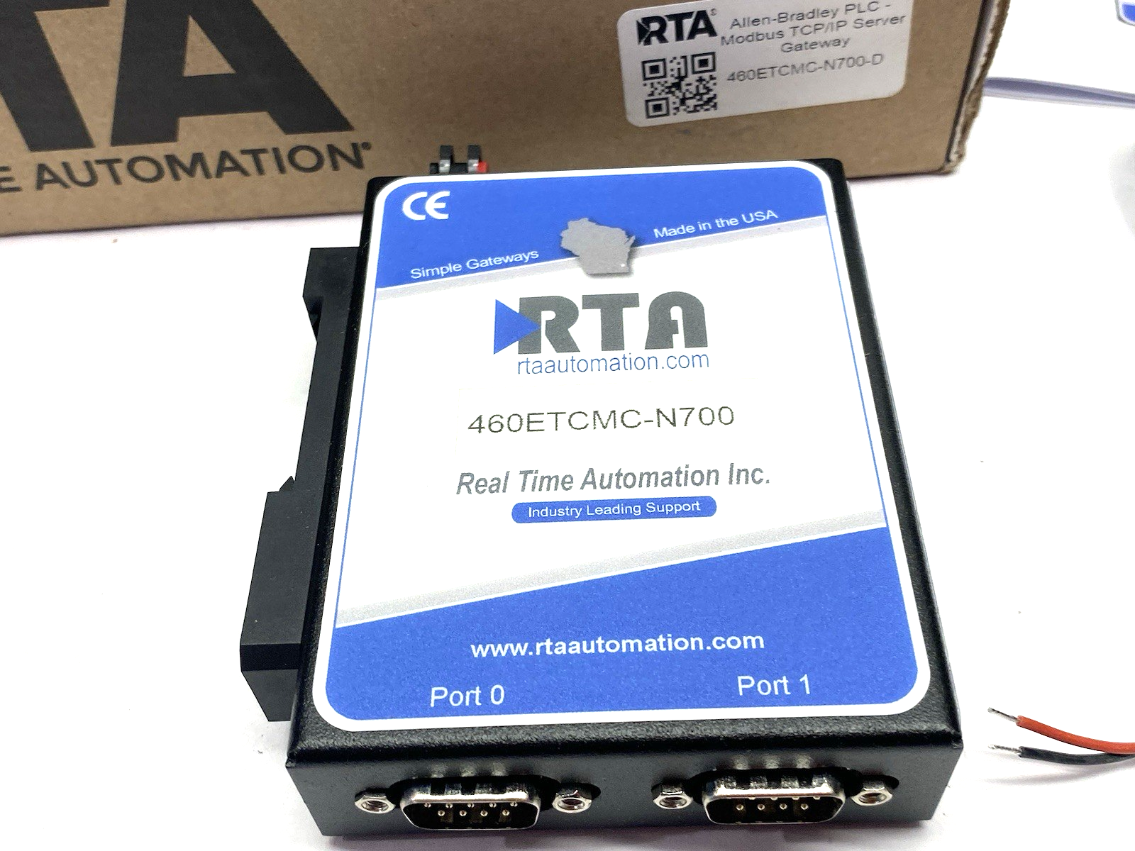 RTA 460ETCMC-N700-D Allen-Bradley PLC-Modbus TCP/IP Server Gateway - Maverick Industrial Sales