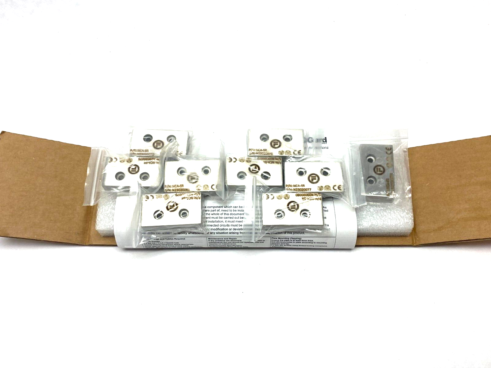 Fortress Interlocks NCA-SR Coded Non-Contact Safety Switch NCS Series PKG OF 9 - Maverick Industrial Sales