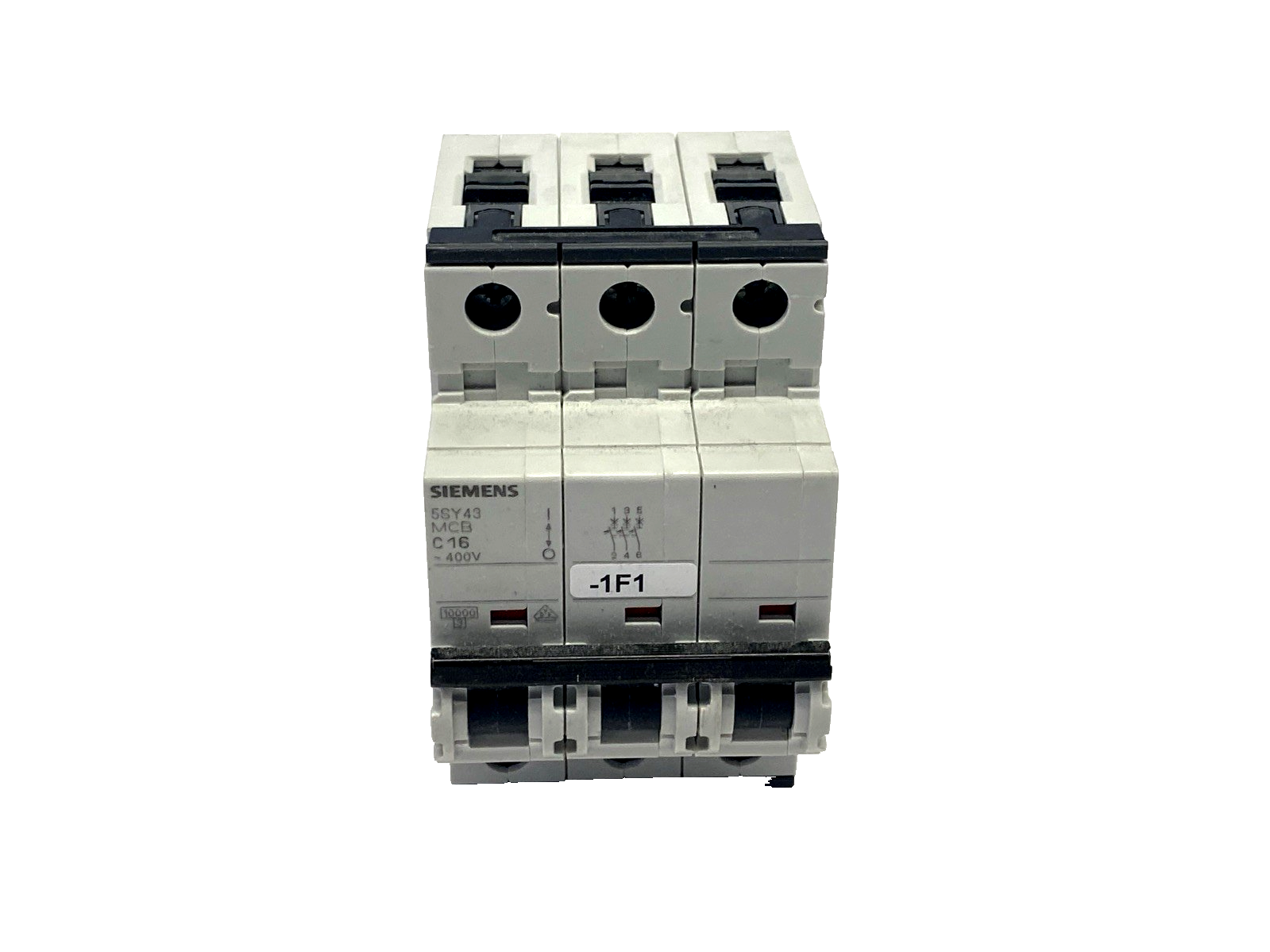 5SY4316-7 | Siemens Miniature Circuit Breaker 400V 10kA, 3P 16A - Used - Maverick Industrial Sales