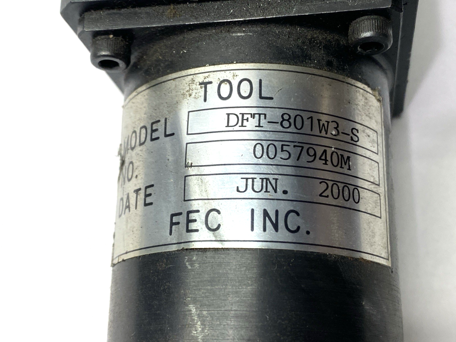 M3 | FEC Permanent Magnet Motor 200W 2.4A w/ DFT-801W3-S Tool - Used - Maverick Industrial Sales