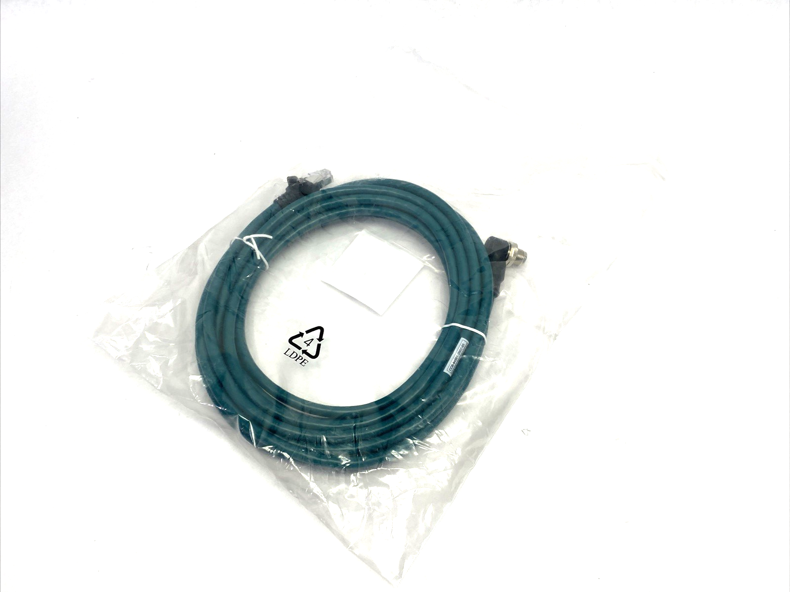 CCB-84901-2002-05 | Cognex Ethernet Cable Double Ended M12 to RJ45 185-10100R - New - Maverick Industrial Sales
