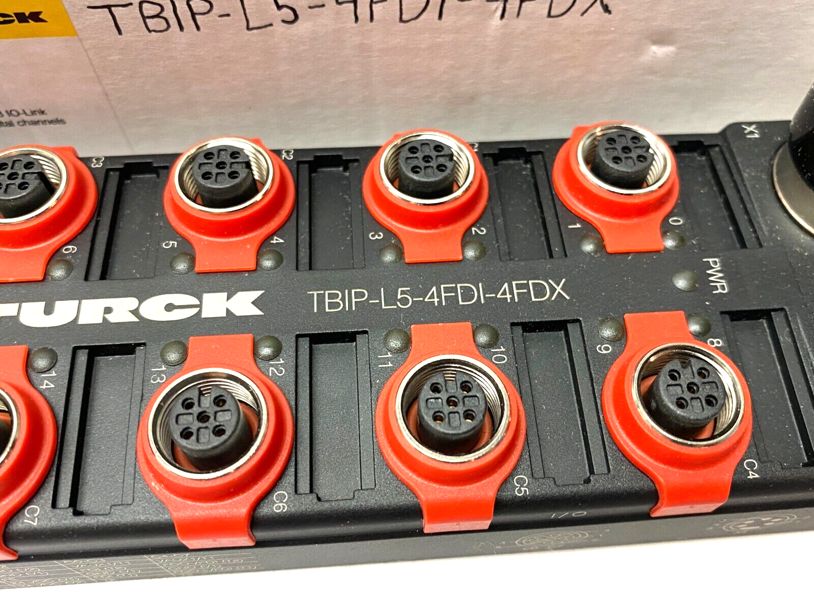 Turck TBIP-L5-4FDI-4FDX Safety Block I/O EtherNet/IP CIP Safety Module 10001828 - Maverick Industrial Sales