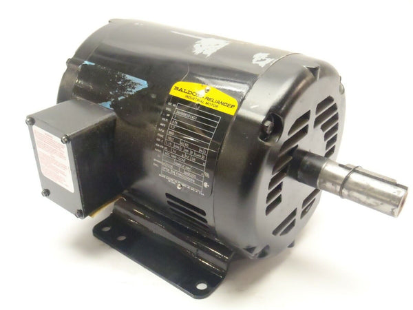 Baldor Electric Motor 1HP 575V 860RPM 3PH 1.7A 1-1/8" Shaft w/ 1/4" Keyway - Maverick Industrial Sales