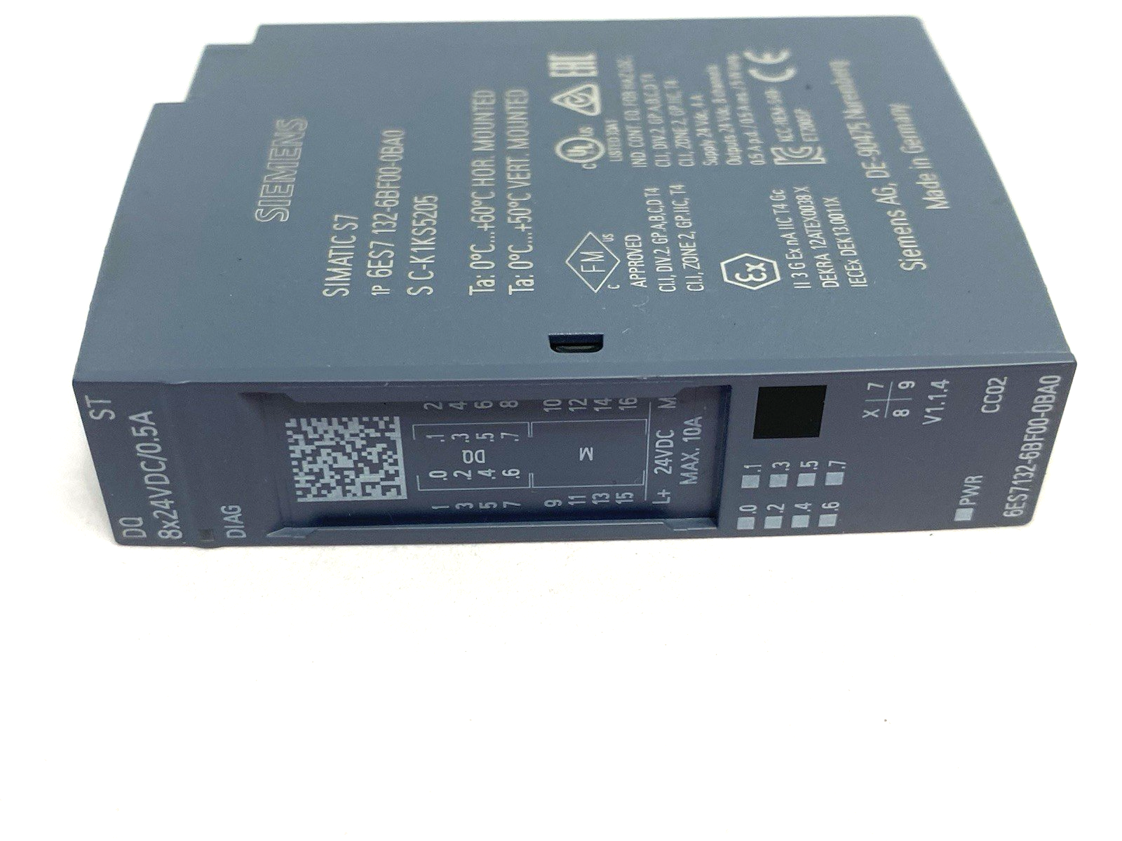 6ES7132-6BF00-0BA0 | Siemens SIMATIC ET 200SP Digital Output Module DQ 8x 24 V DC - Used - Maverick Industrial Sales