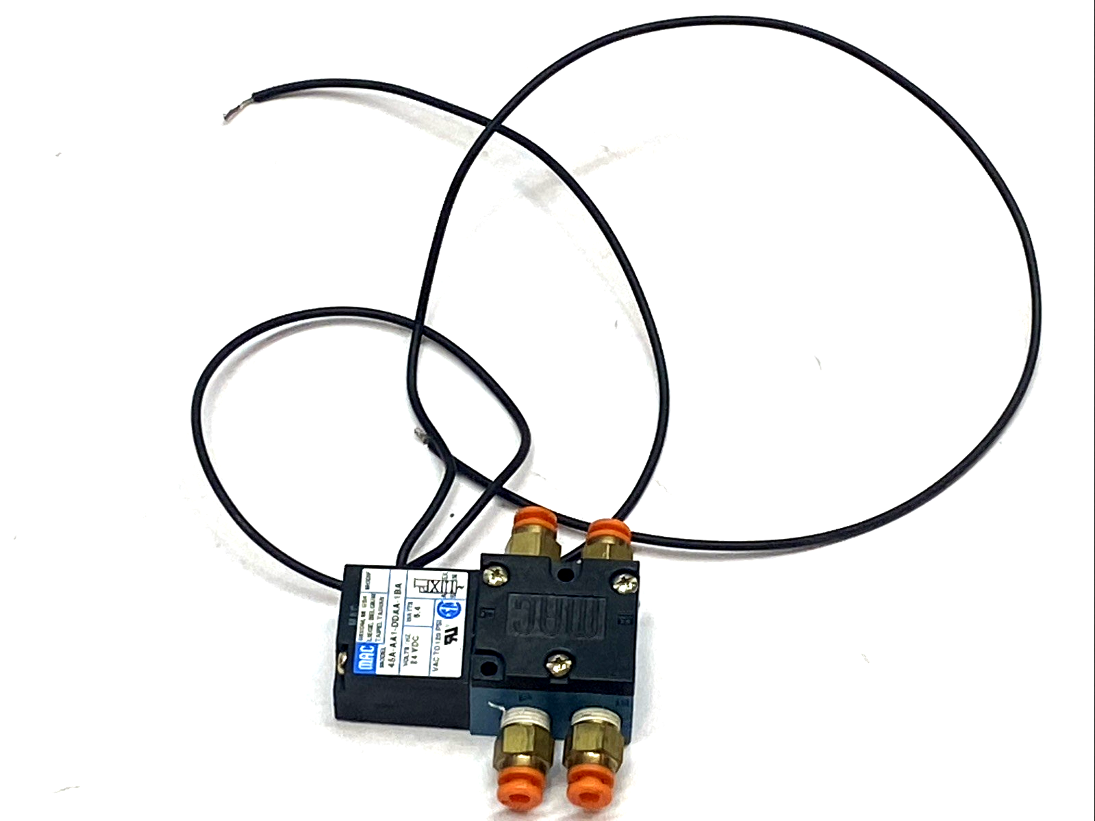 Mac 45A-AA1-DDAA-1BA Solenoid Valve 4-Way 1/8" NPTF 24V - Maverick Industrial Sales