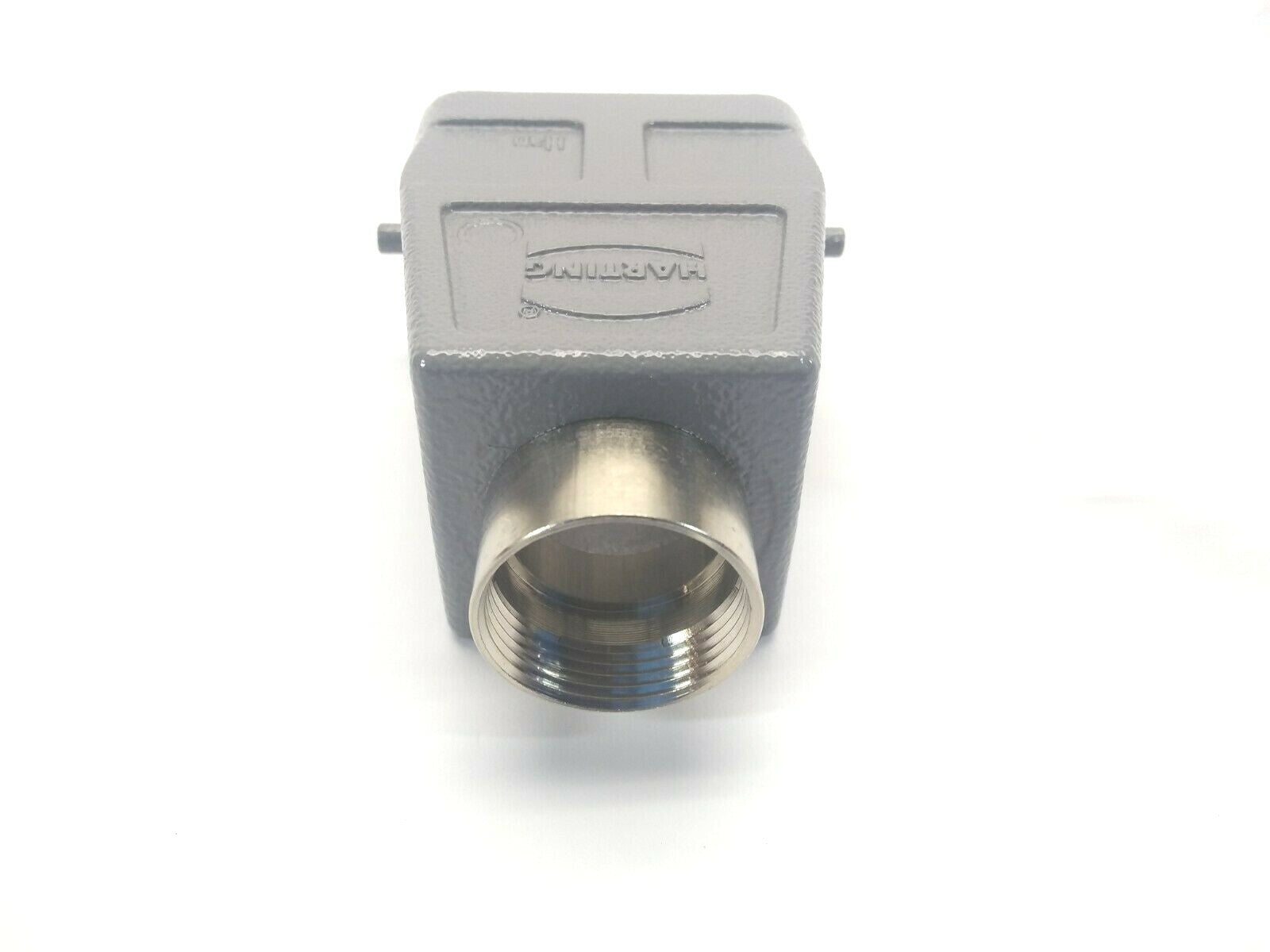 09300060442 YYC | Harting Han 6B-HTE-Pg21 Connector Hood - New – Open box - Maverick Industrial Sales