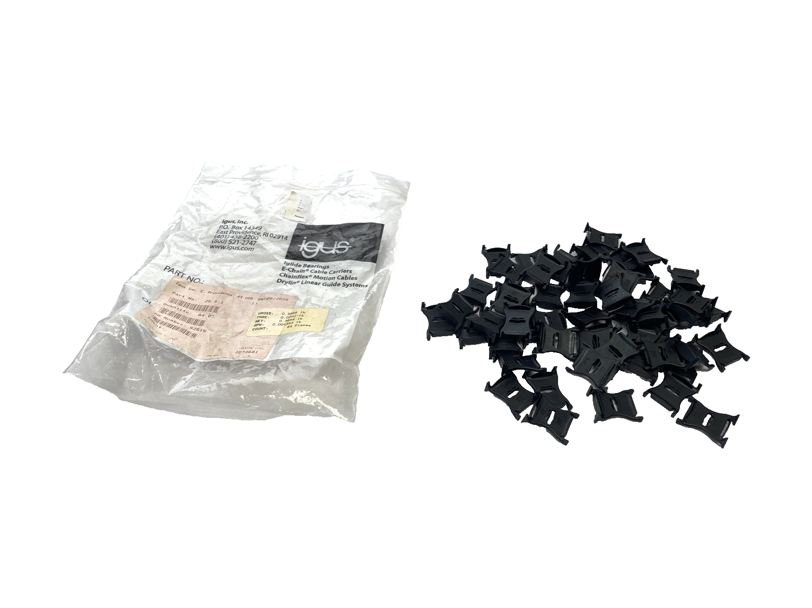 Igus 25-5-1 Notch Separator For Integrated Grid Structure 25.5 LOT OF 56 - Maverick Industrial Sales
