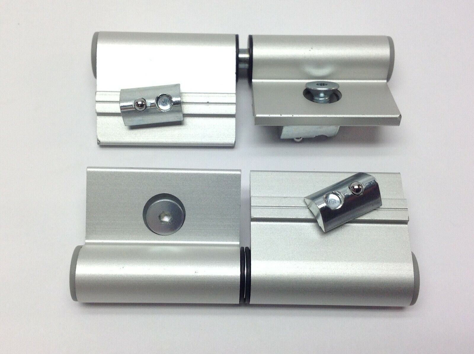 Item 0.0.488.98 Light Duty Hinge 6 Anodized Aluminum PP0 LOT OF 2 - Maverick Industrial Sales