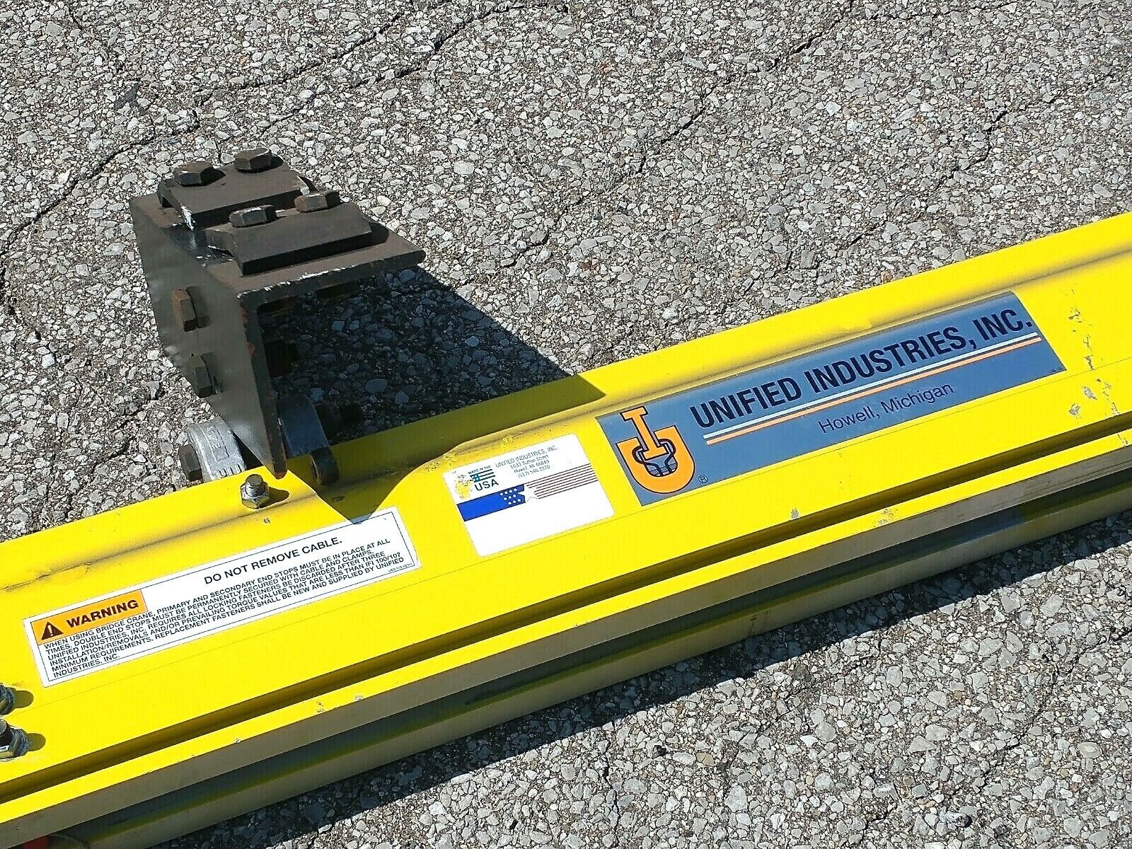 Unified Industries Inc ETA8RW12 Enclosed Rail 1000Lbs w/ 27059 Adjustable Hanger - Maverick Industrial Sales