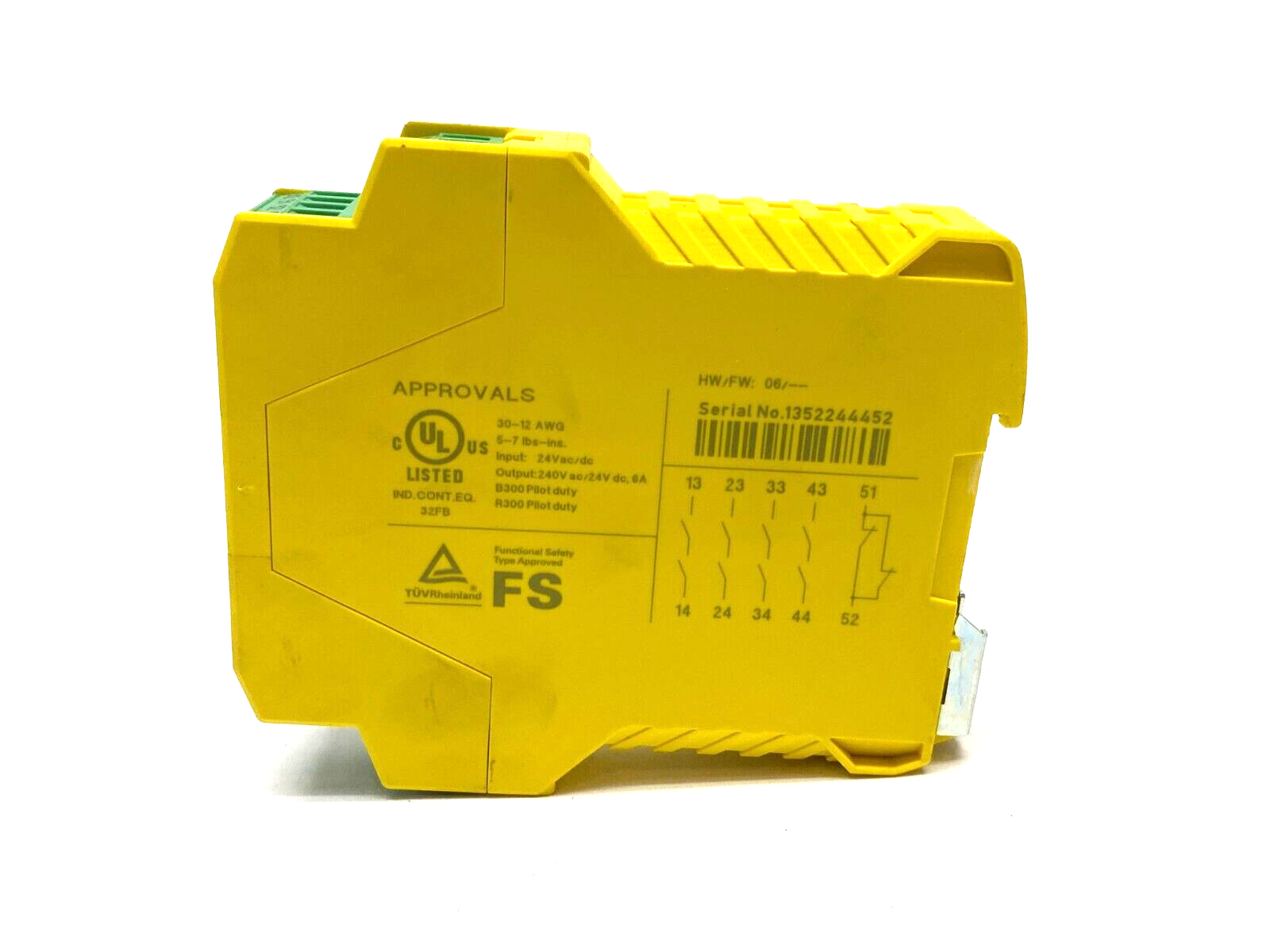 Phoenix Contact PSR-SCP-24UC/ESA2/4X1/1X2/B Safety Relay Single-Channel 2963802 - Maverick Industrial Sales