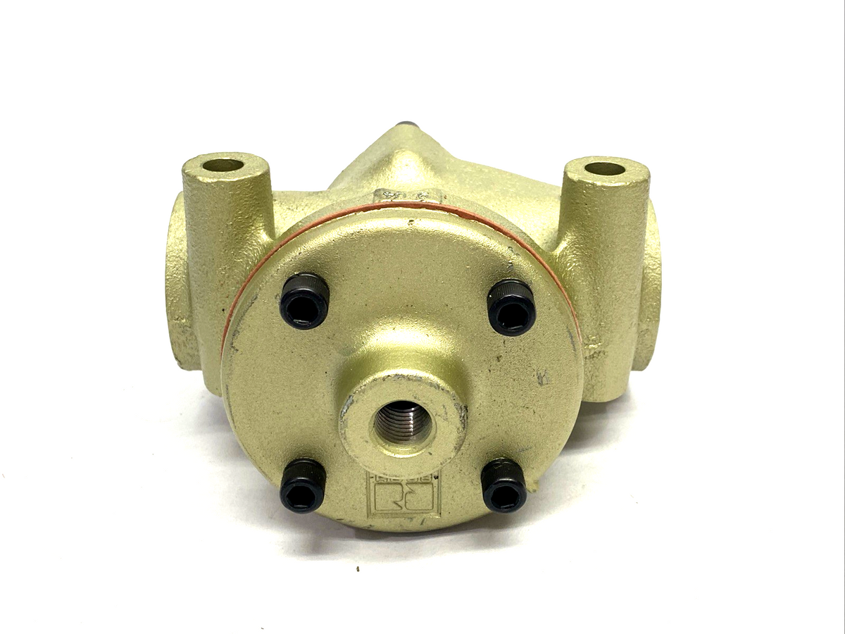 ROSS 2751A4001 Directional Control Inline Poppet Valve 2/2 Single Pilot 1/2" NPT - Maverick Industrial Sales