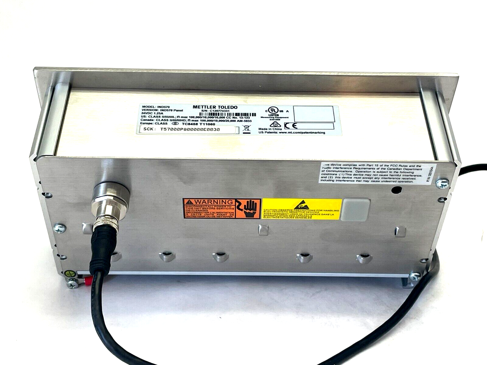 Mettler Toledo PBK785-0.6XS Bench Scale w/ IND570 Weighting Terminal - Maverick Industrial Sales