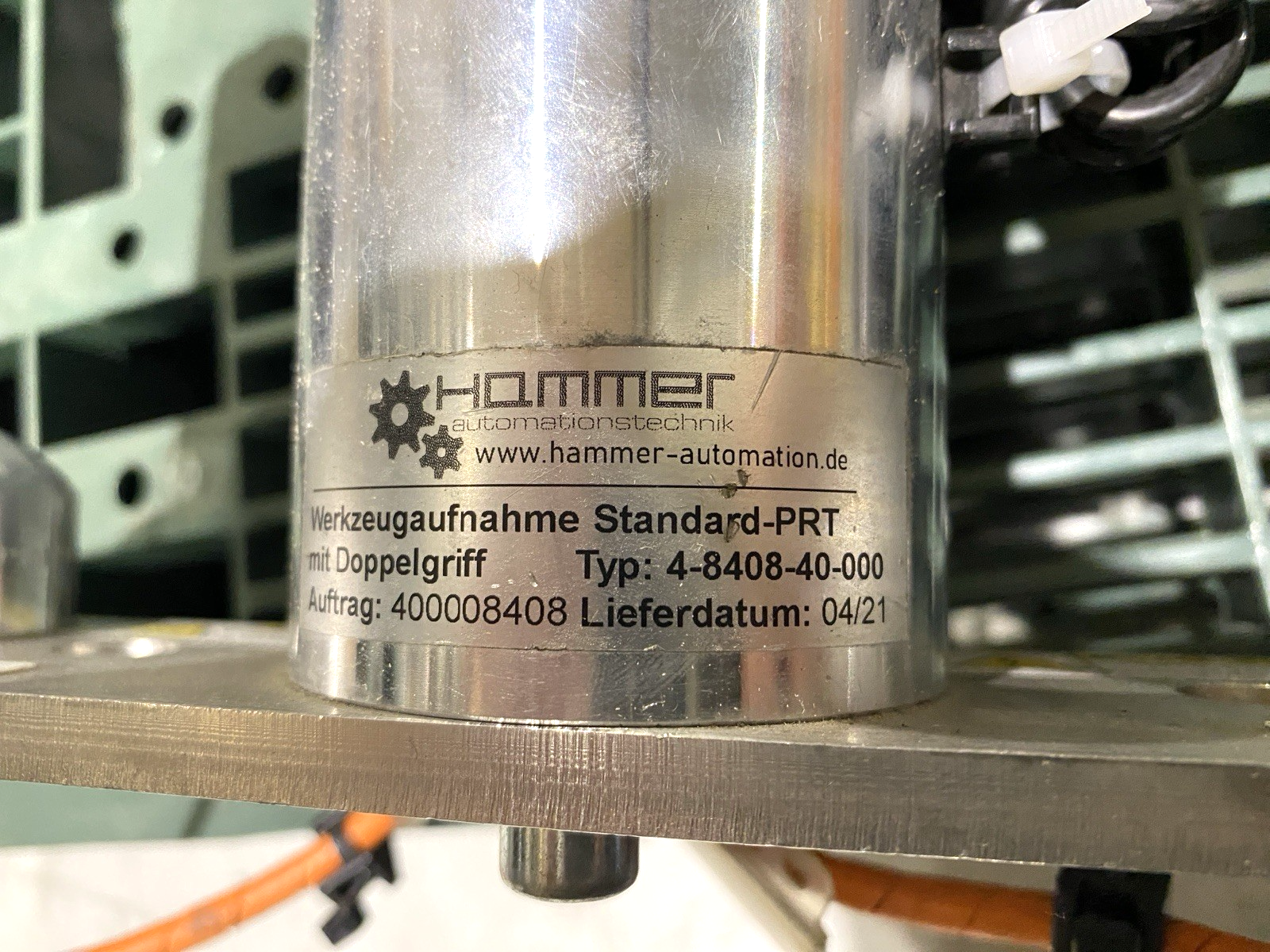 Hammer Automation 4-84040-000 Standard -PRT Toolholder With BRV80-600 Carbon Kit - Used - Maverick Industrial Sales