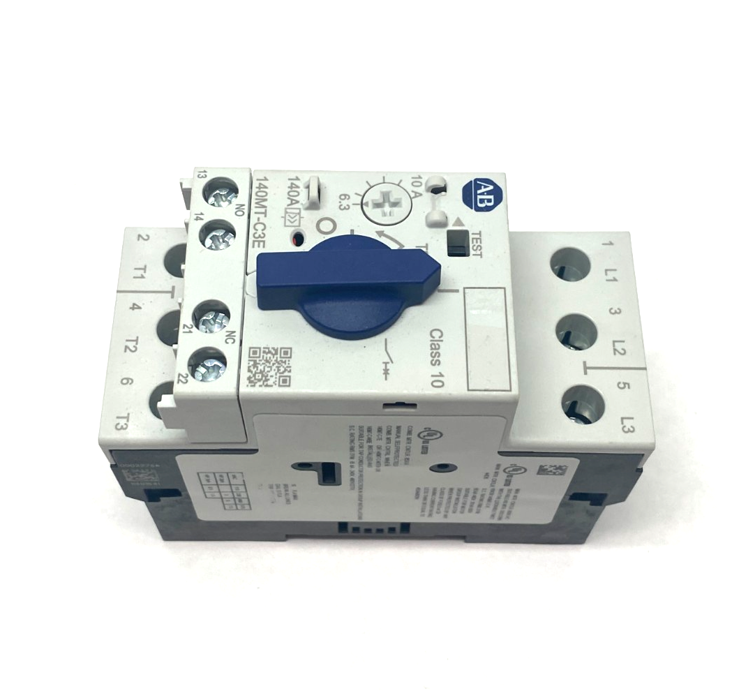 140MT-C3E-C10 | Allen Bradley Ser. A Motor Protection Circuit Breaker 6.3-10A - New – Open box - Maverick Industrial Sales