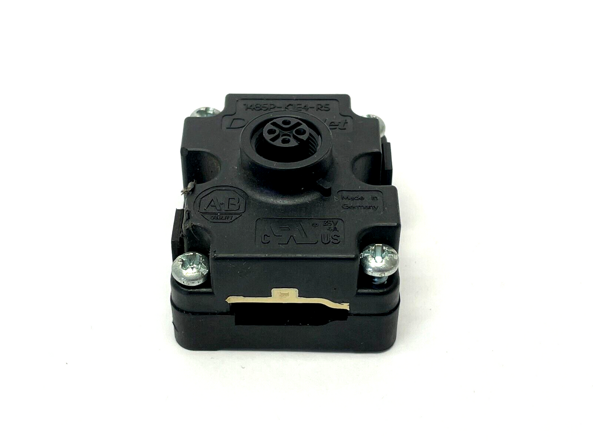 1485P-K1E4-R5 | Allen Bradley Connector KwikLink GP Female Micro Sealed 1 Port - New – Open box - Maverick Industrial Sales