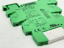 Phoenix Contact PLC-BSC-24DC/21 Relay Base 2966016 w/ 2961118 6A 250V Relay - Maverick Industrial Sales