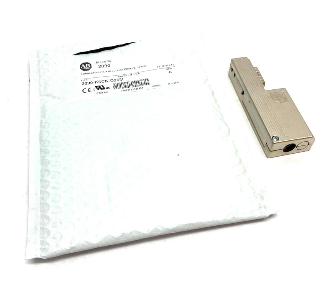 Allen Bradley 2090-K6CK-D26M Ser. B Low Profile I/O Cable Connector Kit 26-Pos - Maverick Industrial Sales