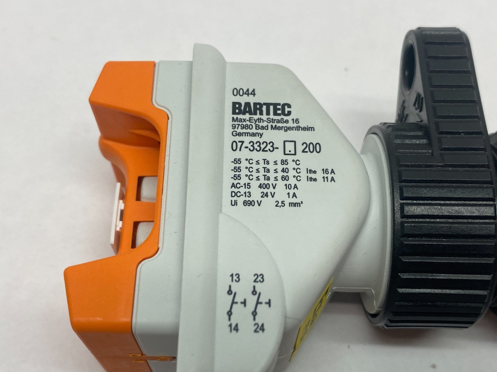 07-3400-S210 | Bartec ComEX Switch Module, 2-Pos, Latching w/ 07-3323-2.00 - Used - Maverick Industrial Sales