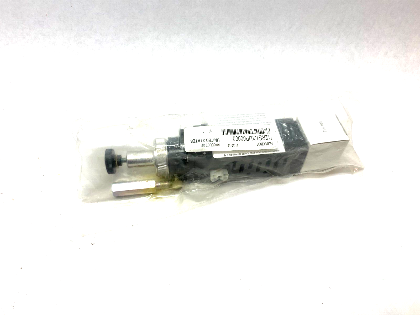 Numatics 12RS100JP00000 Single Type Pressure Regulator w/ Gauge - Maverick Industrial Sales
