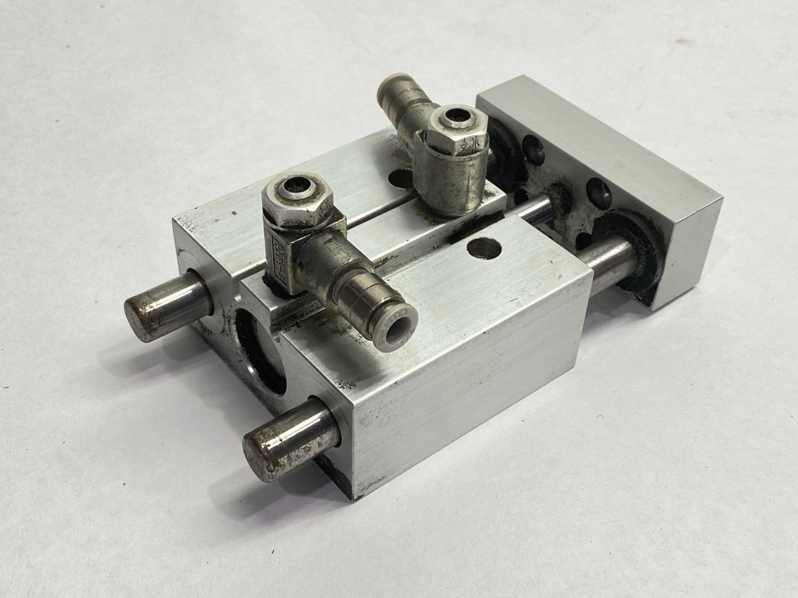 SBH120x1-AE-M | PHD Compact Thruster Pneumatic Slide 20mm Bore 1" Stroke - Used - Maverick Industrial Sales