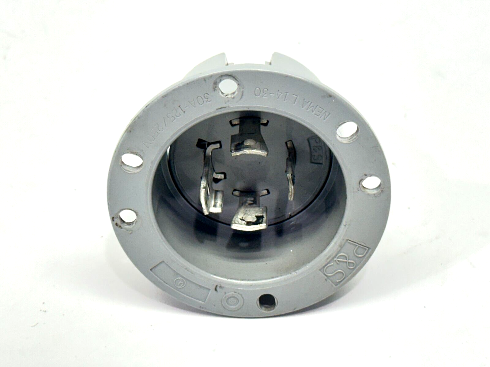 Pass & Seymour L1430-FI Flanged Locking Inlet Connector 30A 250V - Maverick Industrial Sales