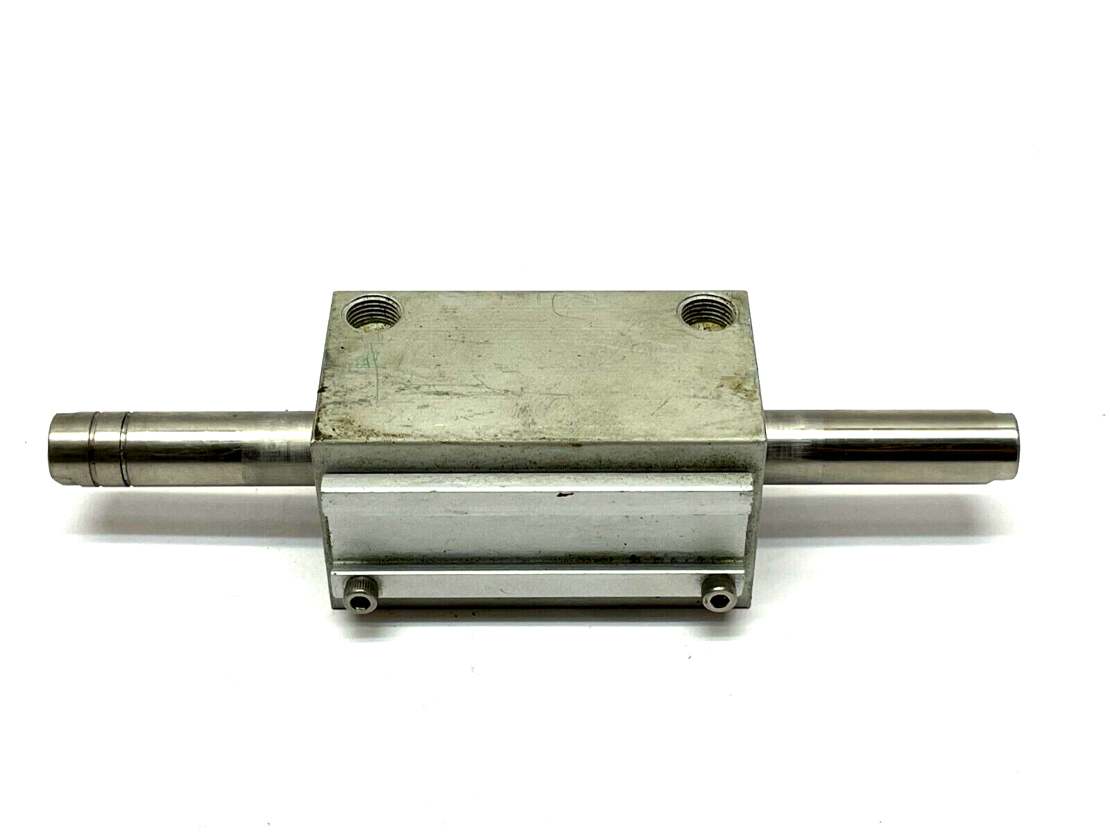 Compact QJM96-2854 Pneumatic Double Ended Cylinder - Maverick Industrial Sales