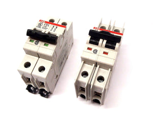 S202UP-K15A / S202U-K15A | ABB Circuit Breakers W/ S202UP-K15A & S202U-K15A- Used