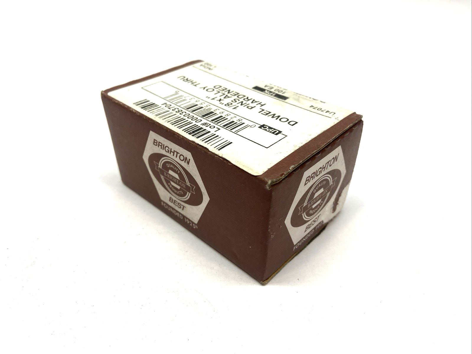 Brighton 241100 Dowel Pin 1/8"x1" Alloy BOX OF 86 - Maverick Industrial Sales