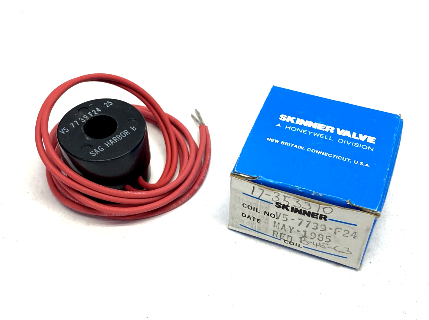 Skinner Honeywell V5-7739-F24 Coil - Maverick Industrial Sales