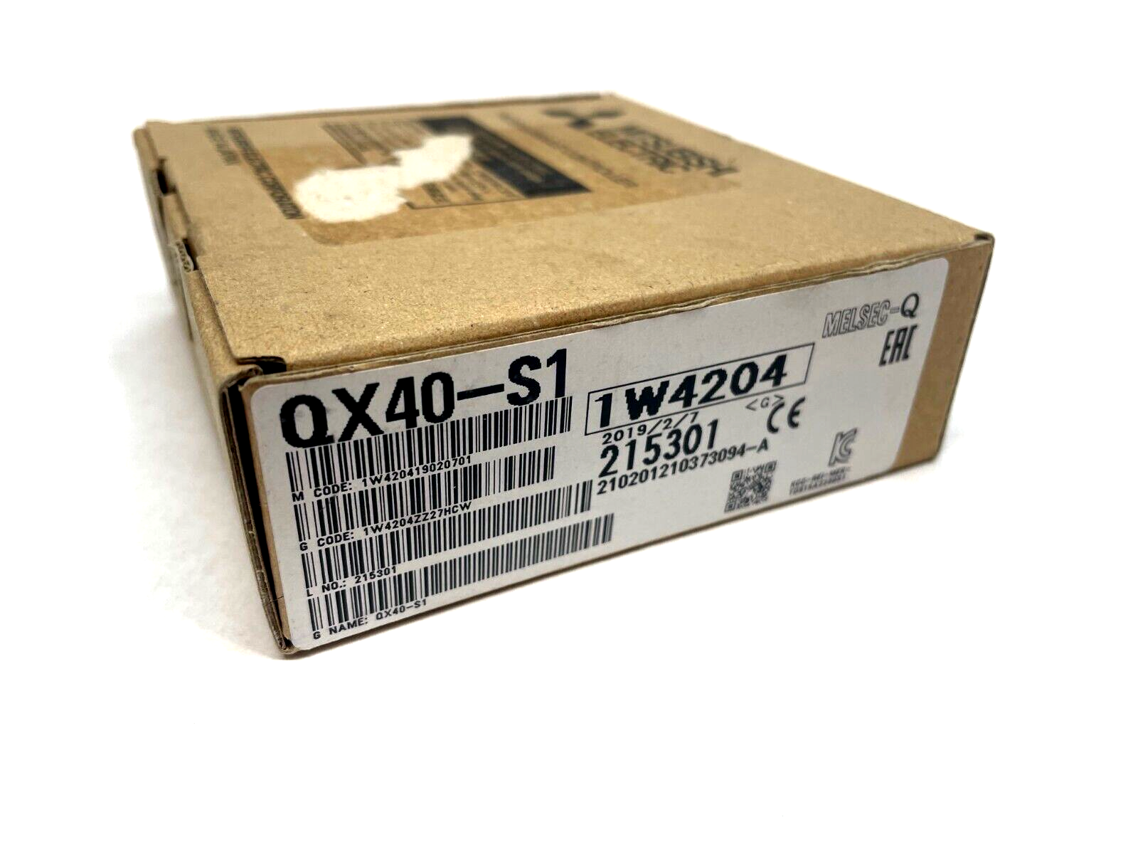 QX40-S1 | Mitsubishi Electric Digital High Speed Input Unit, 24 VDC, 6mA, MELSEC-Q - New - Maverick Industrial Sales