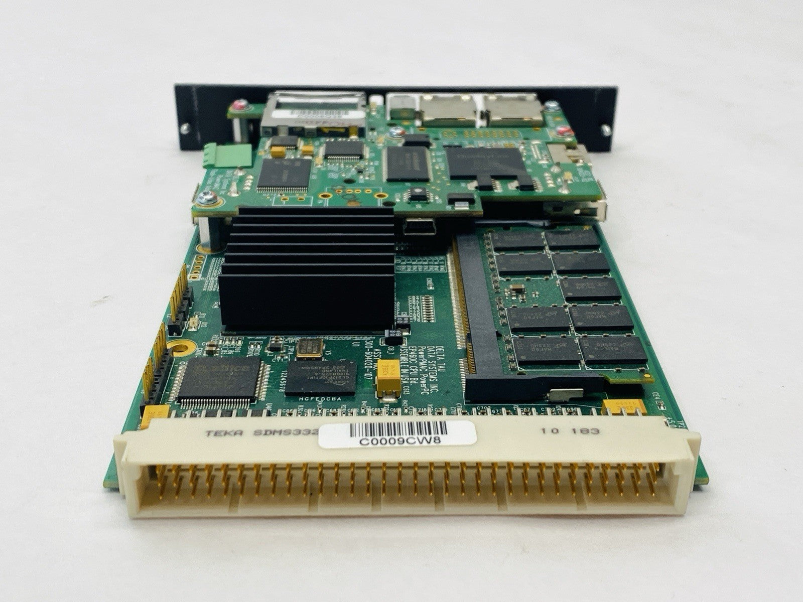 Delta Tau 300-604020-107 Power PMAC Power PC EP460C CPU w/ 604022-102 PowerUMAC - Maverick Industrial Sales