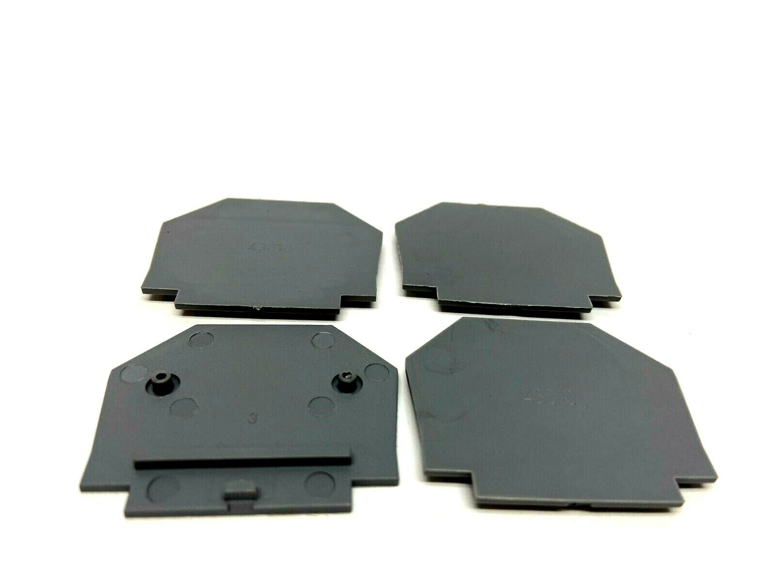 43010 | Automation Direct End Plate Gray Terminal End Plate LOT OF 4 - Used - Maverick Industrial Sales