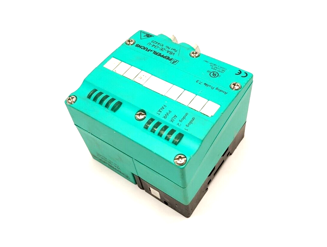 Pepperl+Fuchs VBA-2E-G4-U AS-Interface Analog Module 104423 - Maverick Industrial Sales