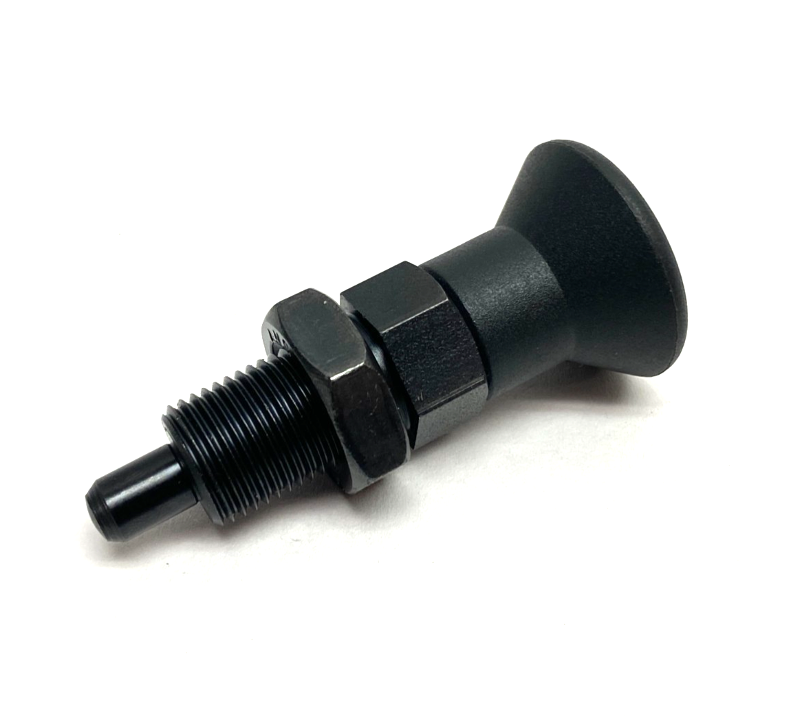 03089-22308 | Norelem Kipp Indexing Plunger M16x1,5 Form B Black D=8- New - Maverick Industrial Sales