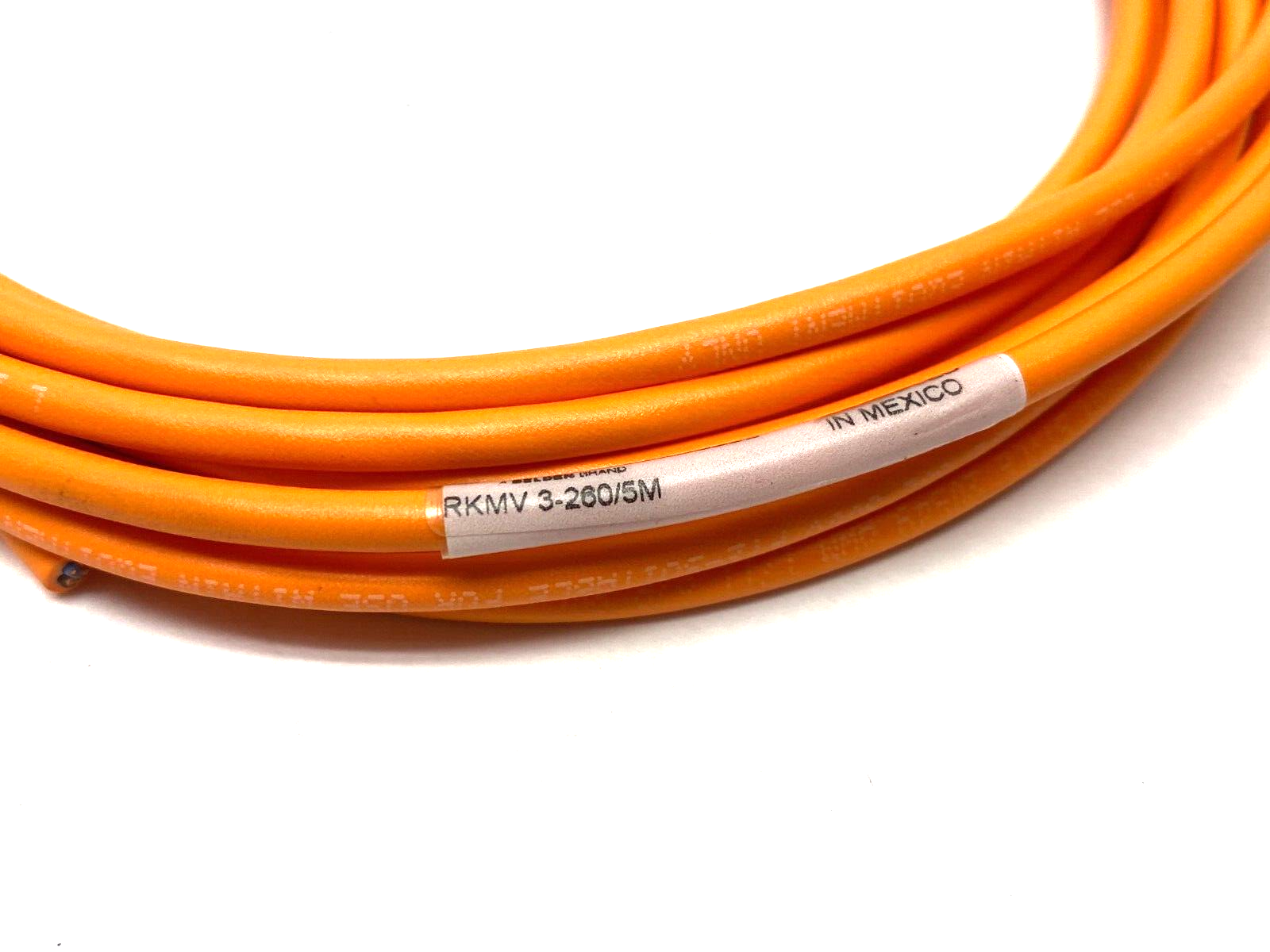 Lumberg RMKV 3-260/5M Straight Female Single Ended Control Cable - Maverick Industrial Sales