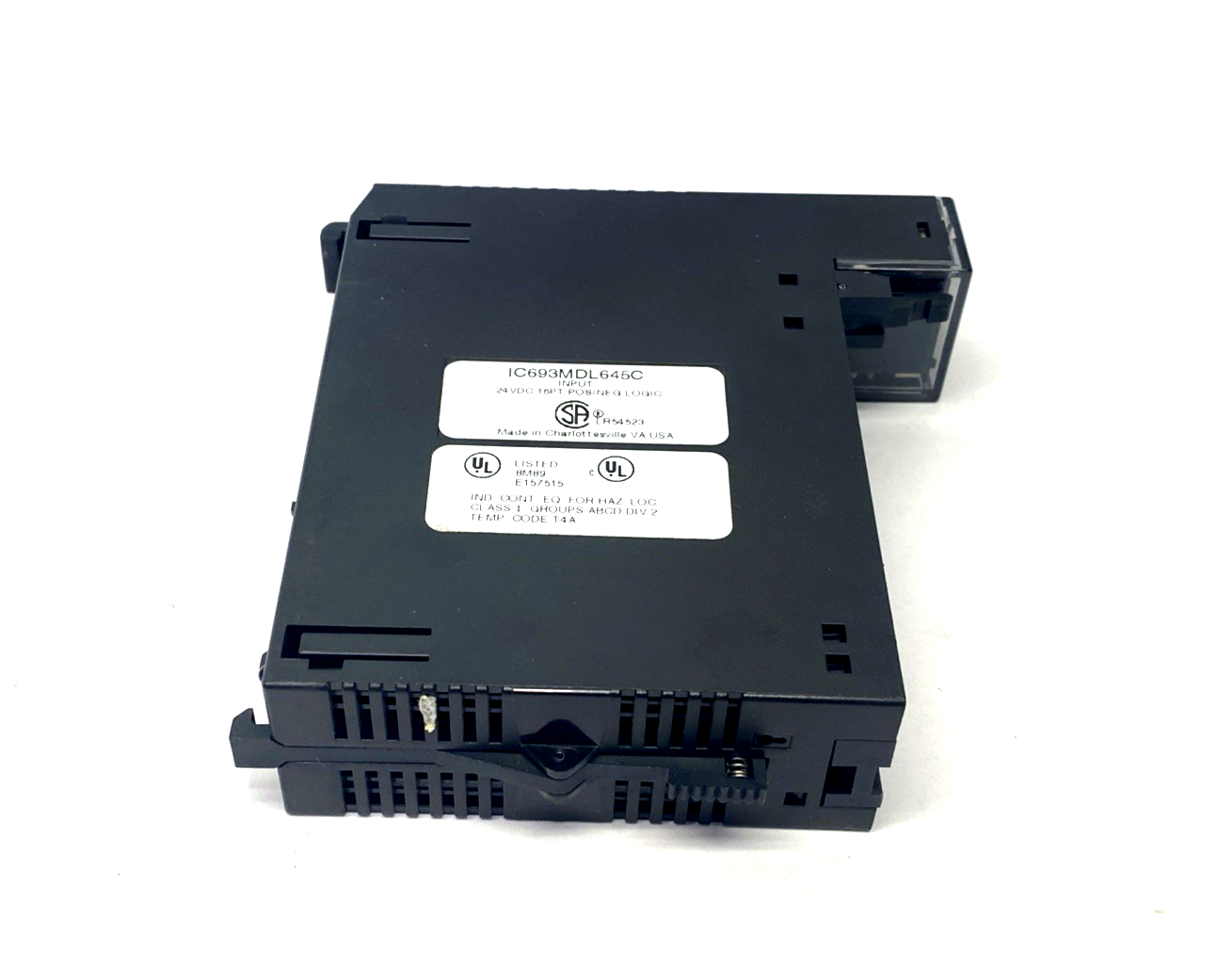 IC693MDL645C | GE Fanuc Input Module 24VDC 16PT Pos/Neg Logic - Used - Maverick Industrial Sales