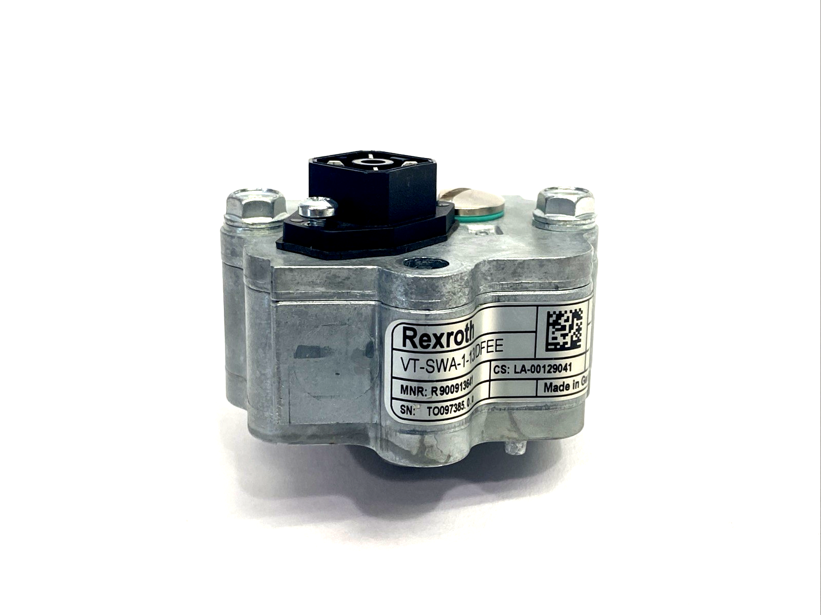 R900913641 | Bosch Rexroth Rotation Angle Sensor For Valves VT-SWA-1-13/DFEE - Used - Maverick Industrial Sales