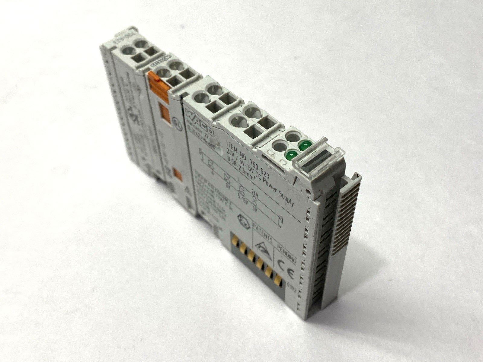 750-623 | Wago Power Supply 24V/5V-15VDC - For parts or not working - Maverick Industrial Sales