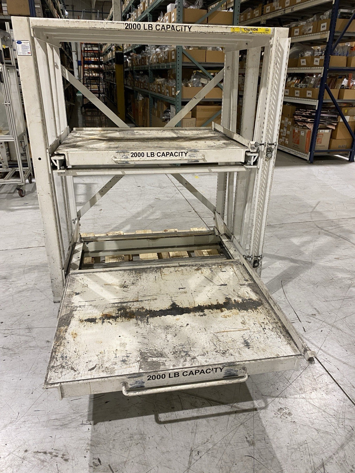 SI 2000 42X34-2-60 | Proper Storage Systems Manual Roll Out Storage - Used - Maverick Industrial Sales