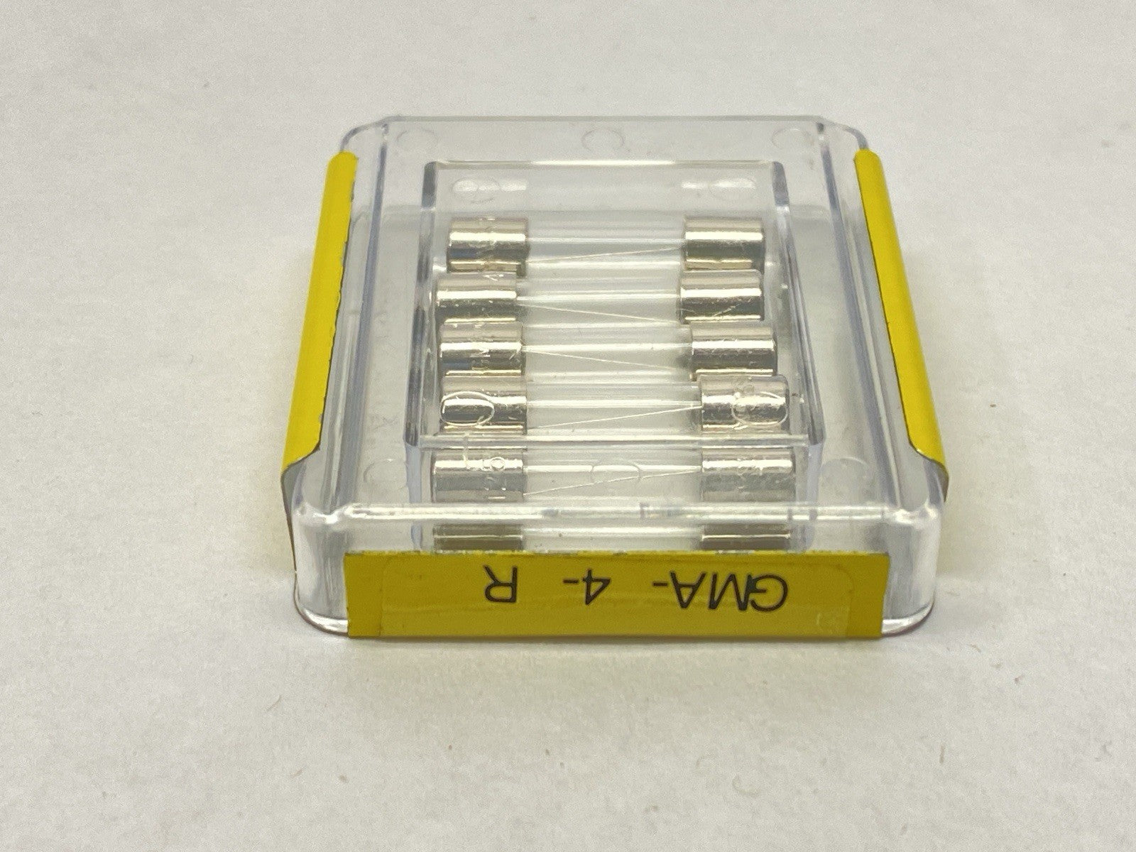 GMA-4-R | Eaton Bussmann Mini Glass Fuse 4A 10Ka 125VAC LOT OF 5 - New – Open box - Maverick Industrial Sales
