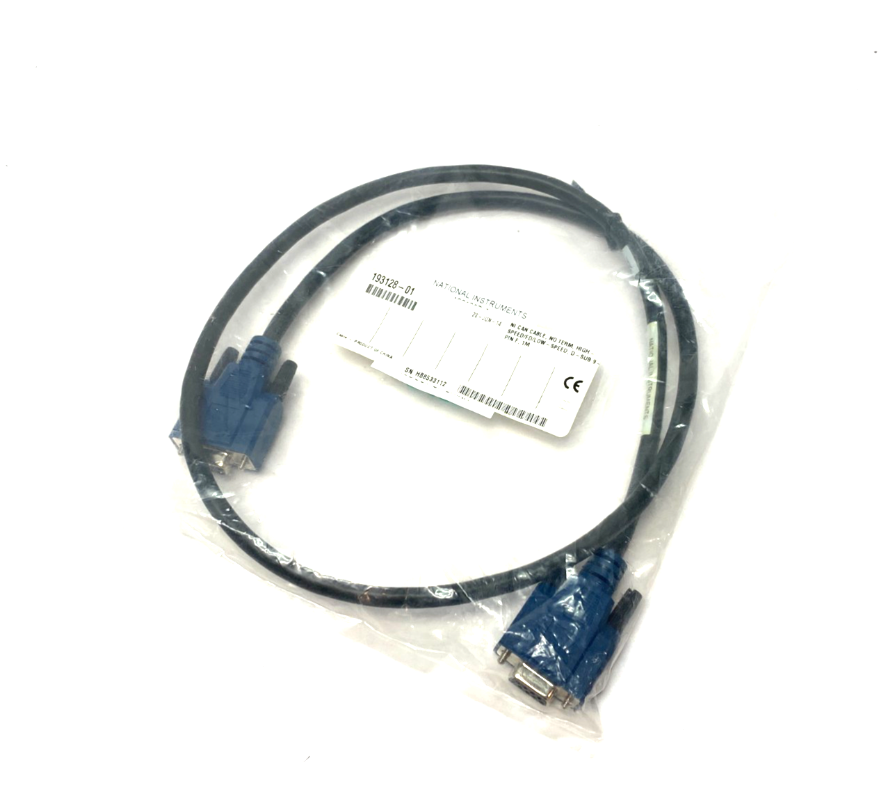 National Instruments 193128-01 D-Sub CAN Cable Assembly 1m - Maverick Industrial Sales