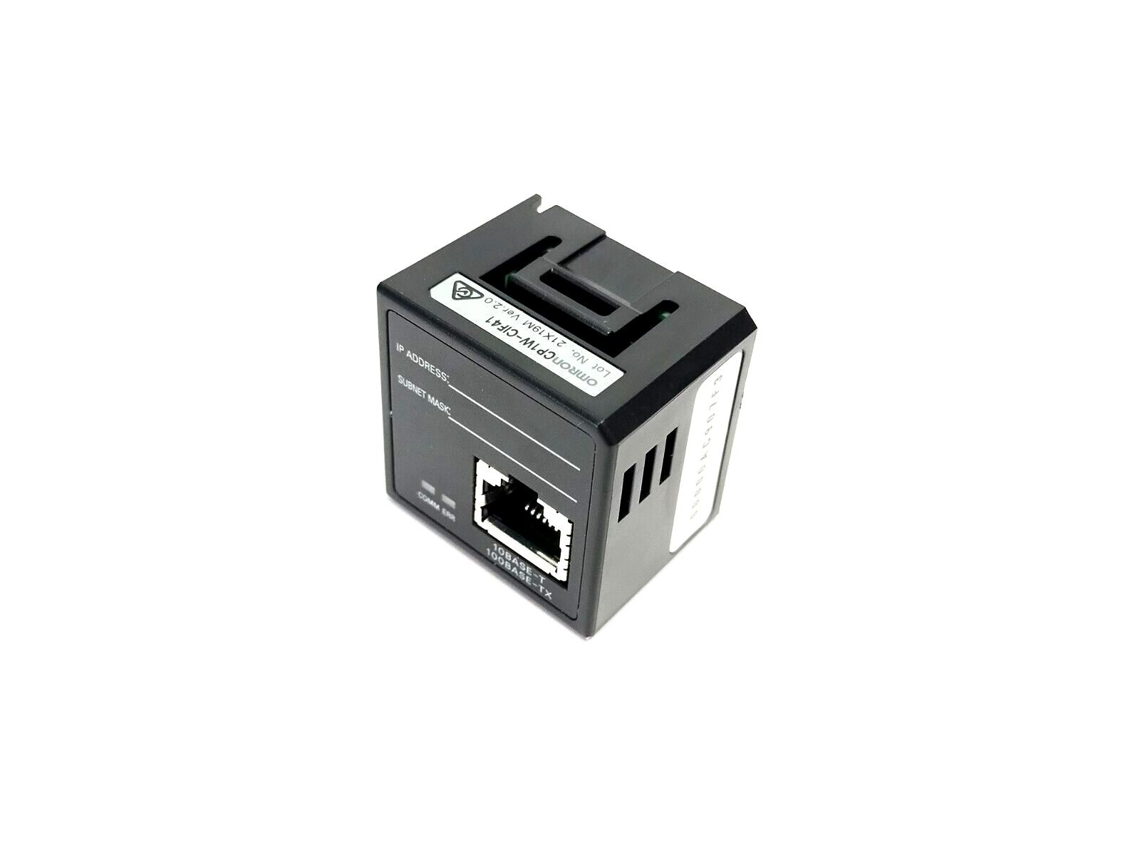 Omron CP1W-CIF41 PLC Interface Unit, Ethernet Option Board 10BASE-T 100BASE-TX - Maverick Industrial Sales