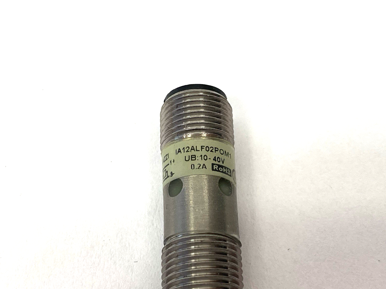 IA12ALF02POM1 | Carlo Gavazzi Inductive Proximity Sensor, Flush Mount, NO LOCKNUTS - New – Open box - Maverick Industrial Sales